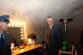 Minister Sutanovac visits “Coriolanus” set